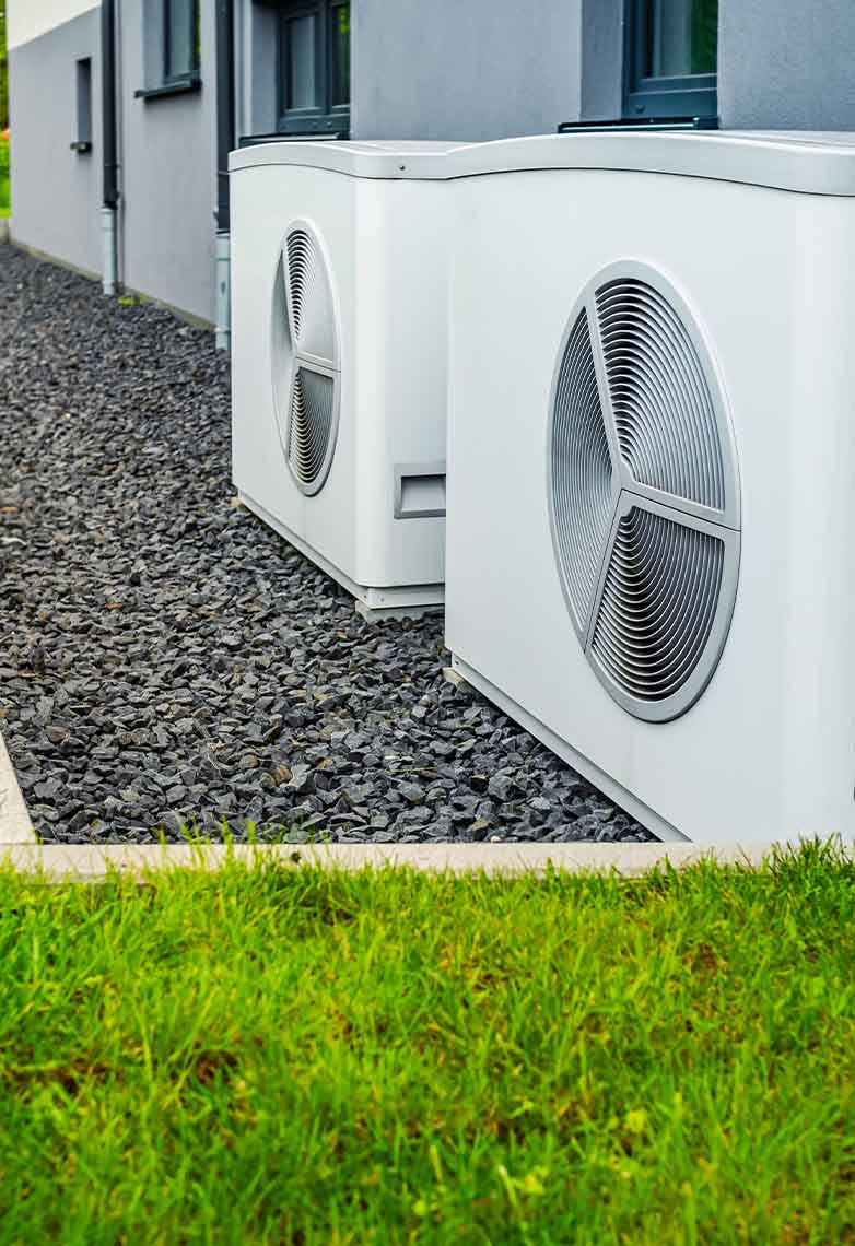 Smart control thermometer on wall